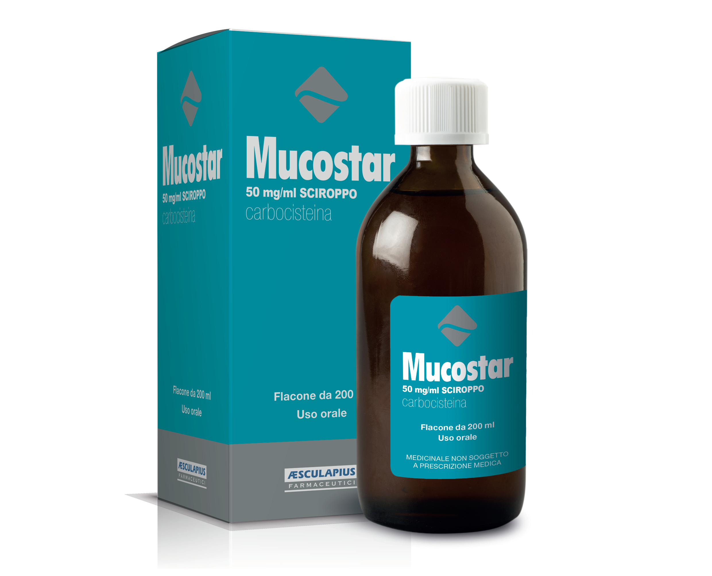 MUCOSTAR*SCIR FL 200ML 50MG/ML - Farmacia Artemisia di Montecuollo Dott. Angelo snc