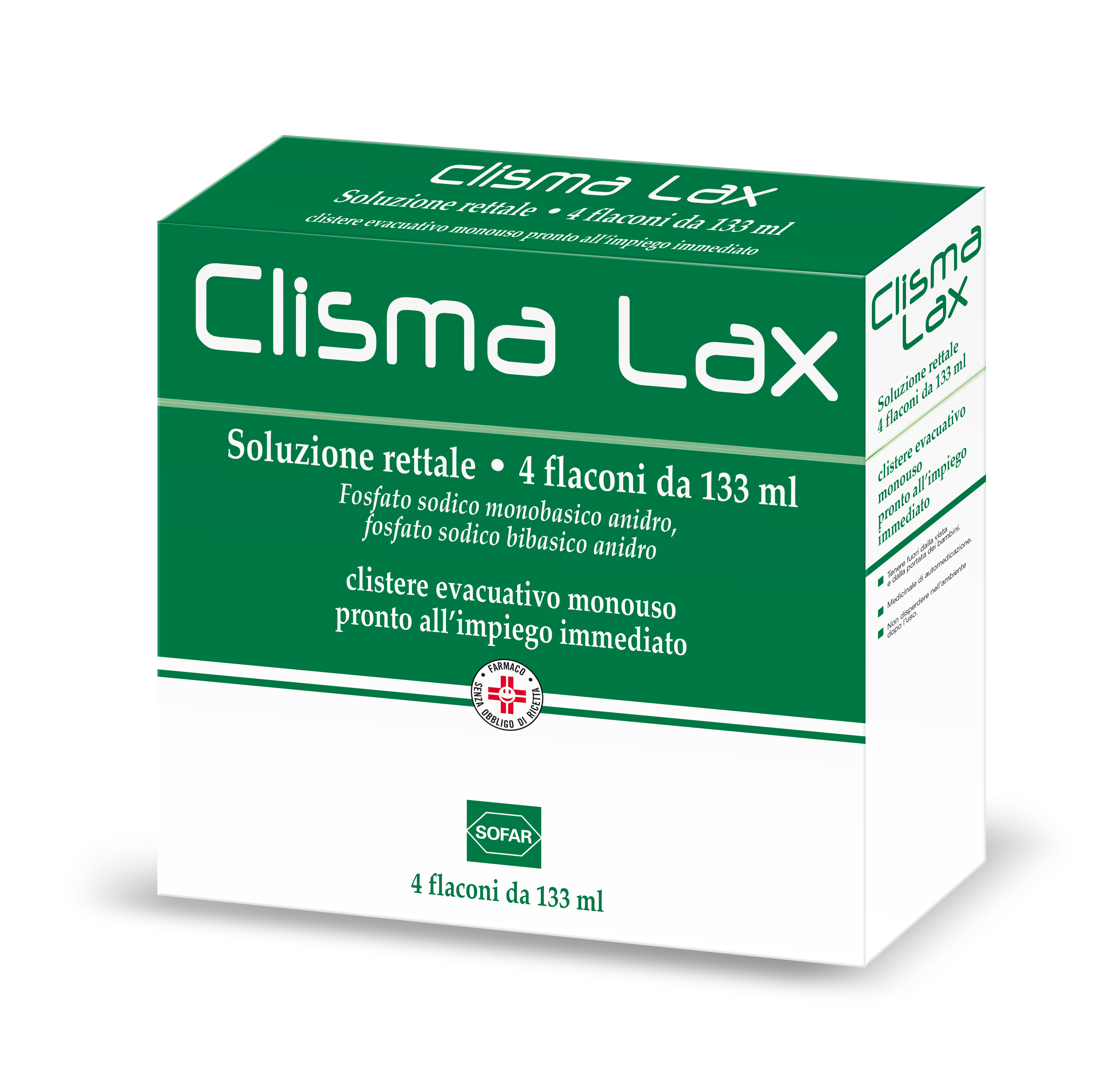 CLISMALAX*4CLISMI 133ML - Farmacia Artemisia di Montecuollo Dott. Angelo snc
