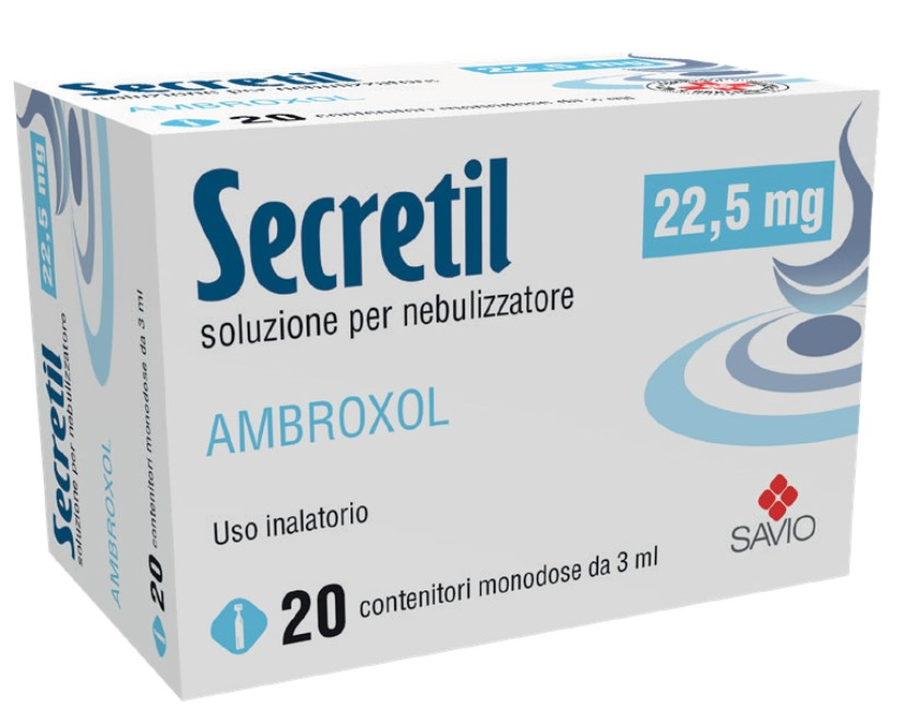 SECRETIL*NEBUL 20D 22,5MG 3ML - Farmacia Artemisia di Montecuollo Dott. Angelo snc