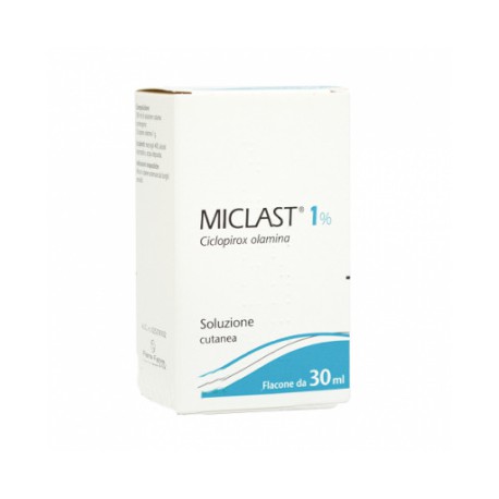 MICLAST*SOL CUT FL 30ML 10MG/G - Farmacia Artemisia di Montecuollo Dott. Angelo snc
