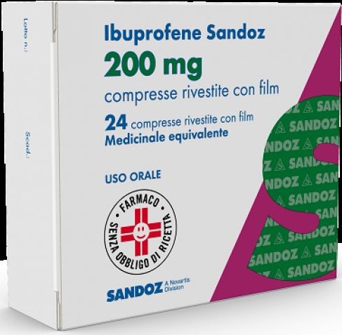 IBUPROFENE SAN*24CPR RIV 200MG - Farmacia Artemisia di Montecuollo Dott. Angelo snc