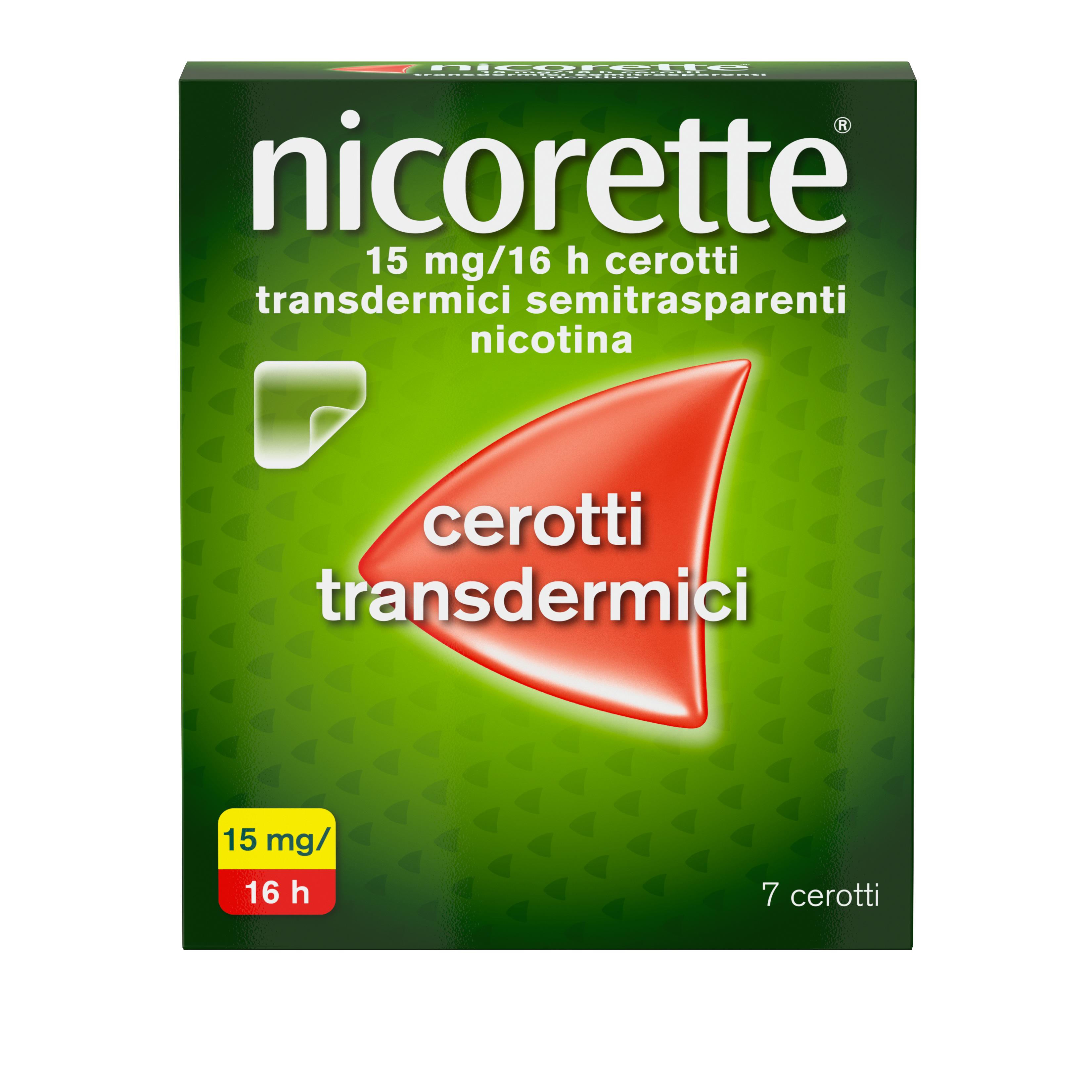 NICORETTE*7CER TRANSD 15MG/16H - Farmacia Artemisia di Montecuollo Dott. Angelo snc