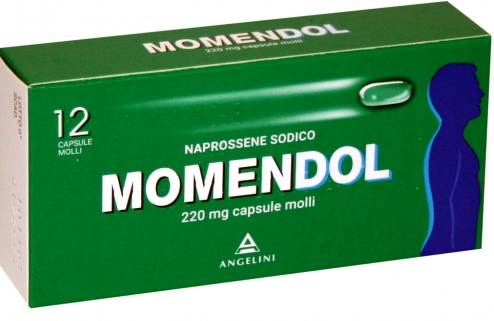 MOMENDOL*12CPS MOLLI 220MG - Farmacia Artemisia di Montecuollo Dott. Angelo snc