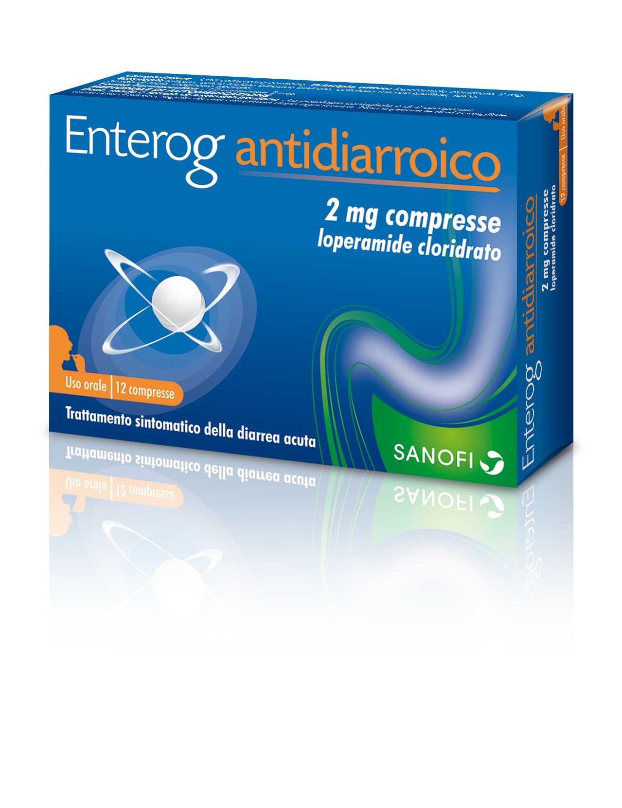 ENTEROG ANTIDIARROICO*12CPR2MG - Farmacia Artemisia di Montecuollo Dott. Angelo snc
