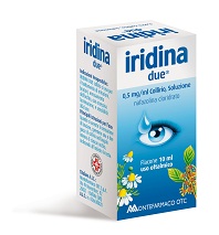 IRIDINA DUE*COLL 10ML 0,5MG/ML - Farmacia Artemisia di Montecuollo Dott. Angelo snc