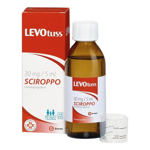 LEVOTUSS*SCIR 200ML 30MG/5ML - Farmacia Artemisia di Montecuollo Dott. Angelo snc