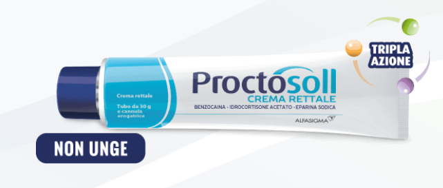 PROCTOSOLL*CREMA RETT 30G OTC - Farmacia Artemisia di Montecuollo Dott. Angelo snc