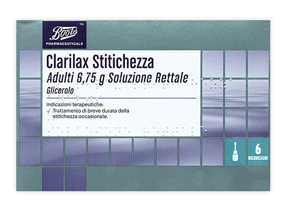 CLARILAX STITICHEZZA*AD 6MICR - Farmacia Artemisia di Montecuollo Dott. Angelo snc