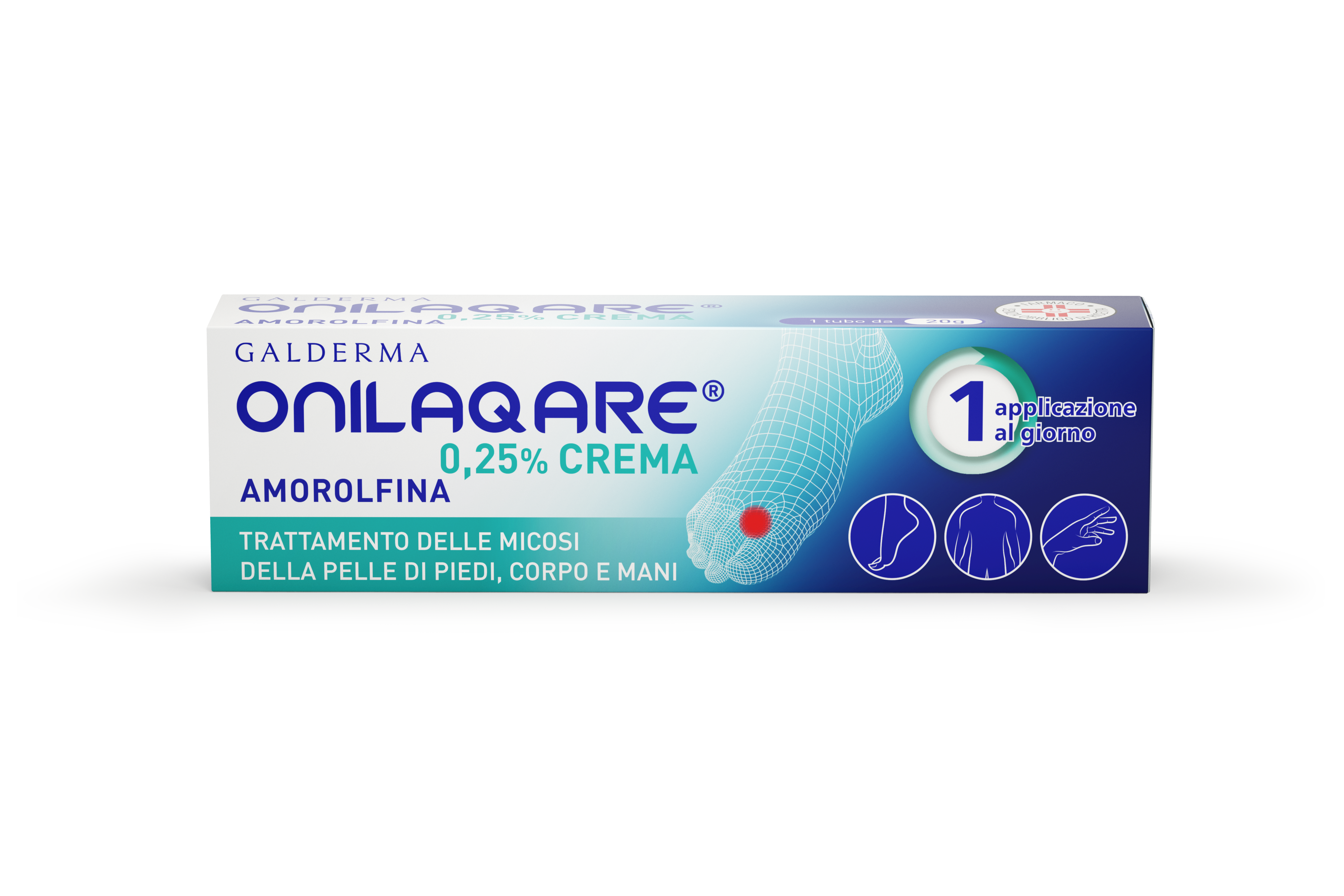 ONILAQARE*DERM CREMA 20G 0,25% - Farmacia Artemisia di Montecuollo Dott. Angelo snc