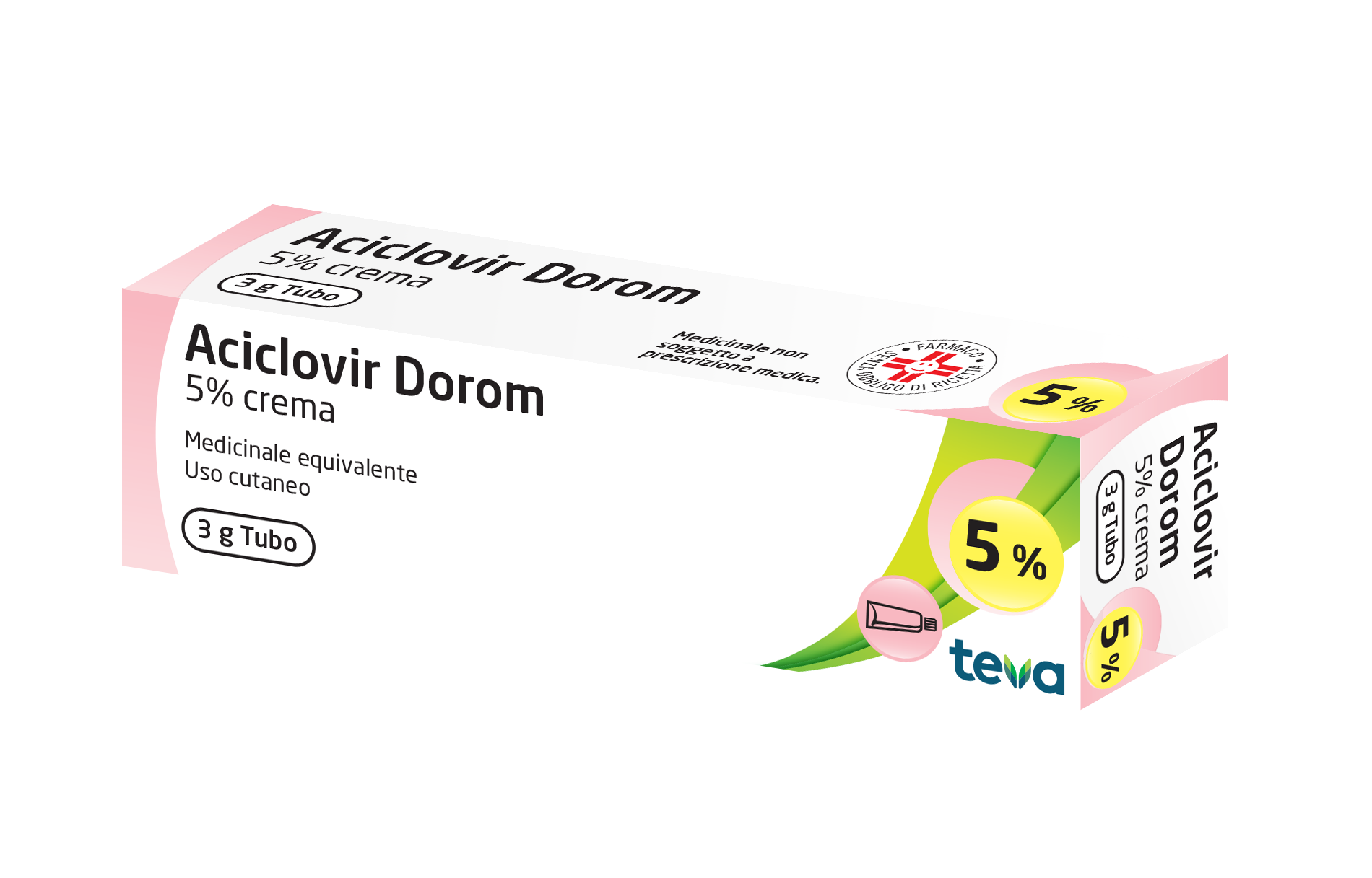 ACICLOVIR DOROM*CREMA 3G 5% - Farmacia Artemisia di Montecuollo Dott. Angelo snc