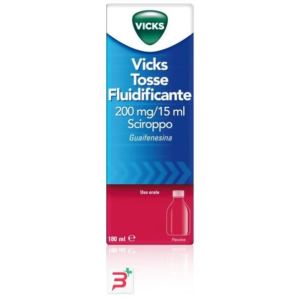 VICKS TOSSE FLUIDIF*FL 180ML - Farmacia Artemisia di Montecuollo Dott. Angelo snc