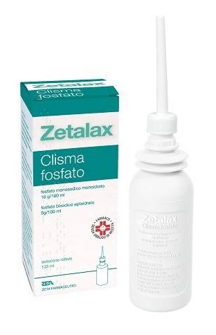 ZETALAX CLISMA FOSFATO*133ML - Farmacia Artemisia di Montecuollo Dott. Angelo snc