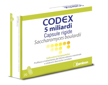 CODEX*20CPS 5MLD 250MG BLISTER - Farmacia Artemisia di Montecuollo Dott. Angelo snc