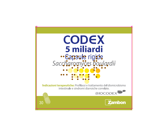 CODEX*30CPS 5MLD 250MG - Farmacia Artemisia di Montecuollo Dott. Angelo snc