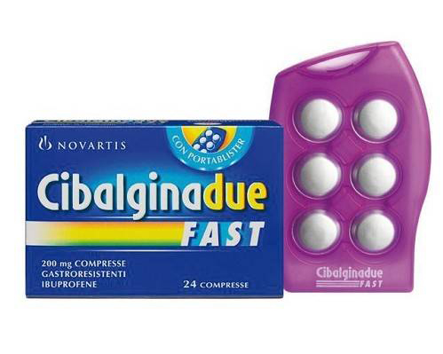 CIBALGINA DUE FAST*24CPR 200MG - Farmacia Artemisia di Montecuollo Dott. Angelo snc
