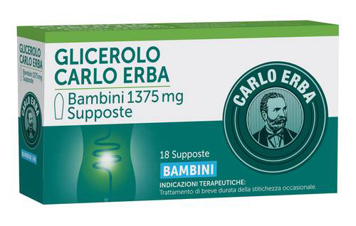 GLICEROLO*BB 18SUPP 1375MG - Farmacia Artemisia di Montecuollo Dott. Angelo snc
