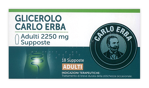 GLICEROLO*AD 18SUPP 2250MG - Farmacia Artemisia di Montecuollo Dott. Angelo snc