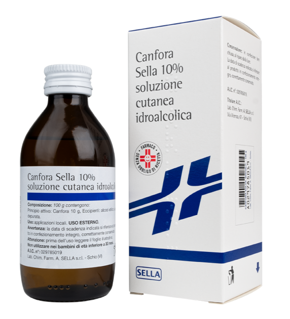 CANFORA*10% SOL IAL 100G - Farmacia Artemisia di Montecuollo Dott. Angelo snc