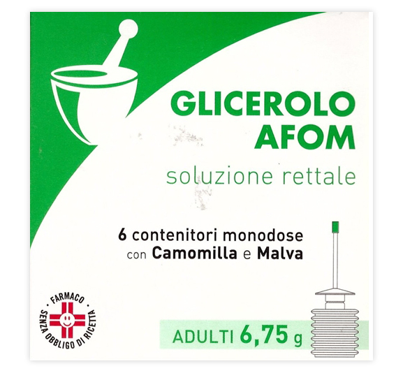 GLICEROLO AFOM*AD 6CONT 6,75G - Farmacia Artemisia di Montecuollo Dott. Angelo snc
