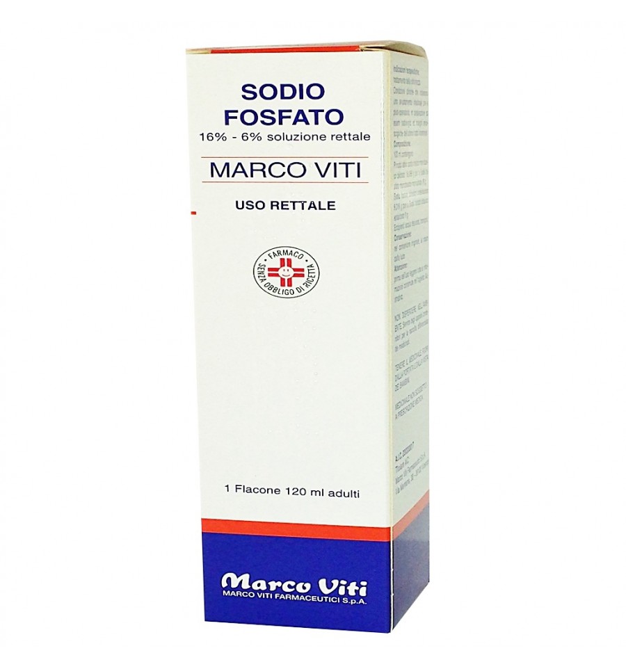 SODIO FOSFATO MV*SOL RET 120ML - Farmacia Artemisia di Montecuollo Dott. Angelo snc