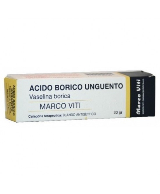 ACIDO BORICO MV*3% UNG 30G - Farmacia Artemisia di Montecuollo Dott. Angelo snc