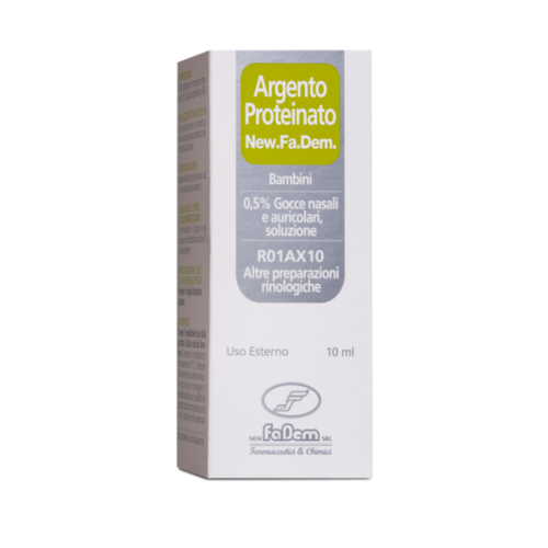 ARGENTO PROTEINATO*0,5% 10ML - Farmacia Artemisia di Montecuollo Dott. Angelo snc
