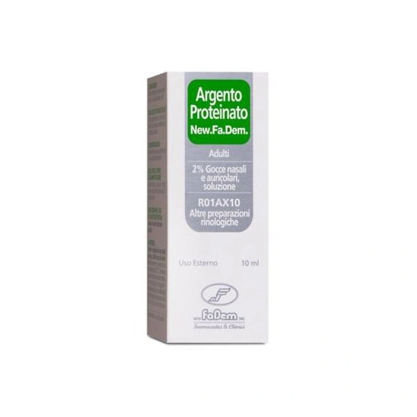 ARGENTO PROTEINATO*2% 10ML - Farmacia Artemisia di Montecuollo Dott. Angelo snc