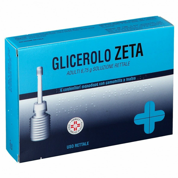GLICEROLO ZETA*6CONT 6,75G CAM - Farmacia Artemisia di Montecuollo Dott. Angelo snc