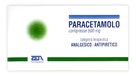 PARACETAMOLO ZETA*20CPR 500MG - Farmacia Artemisia di Montecuollo Dott. Angelo snc