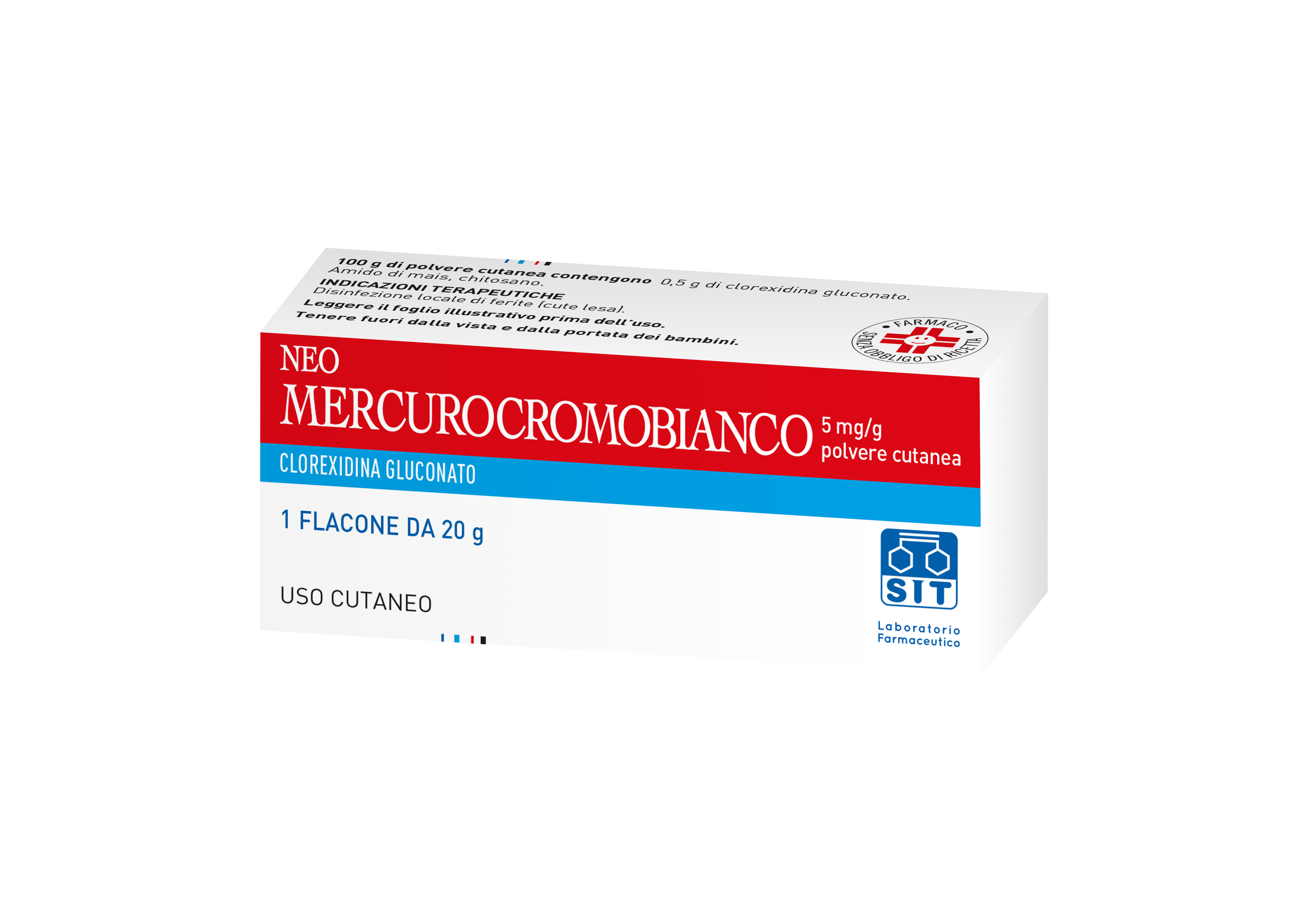 NEOMERCUROCROMO BIANCO*POLV20G - Farmacia Artemisia di Montecuollo Dott. Angelo snc