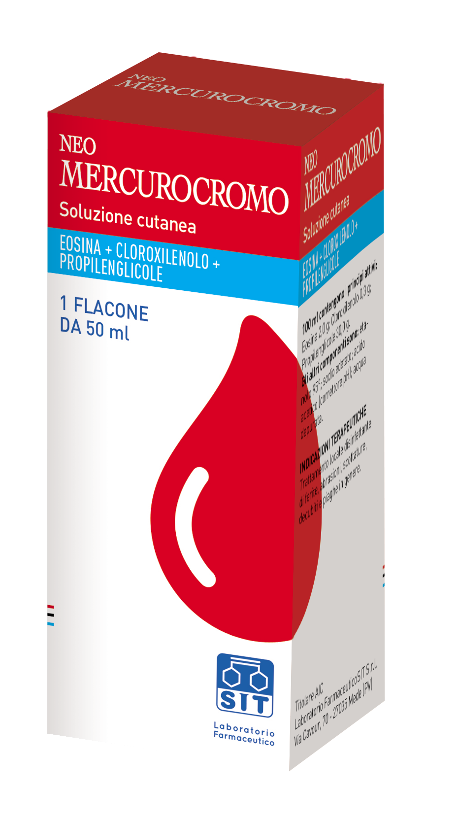NEOMERCUROCROMO*SOLUZ FL 50ML - Farmacia Artemisia di Montecuollo Dott. Angelo snc