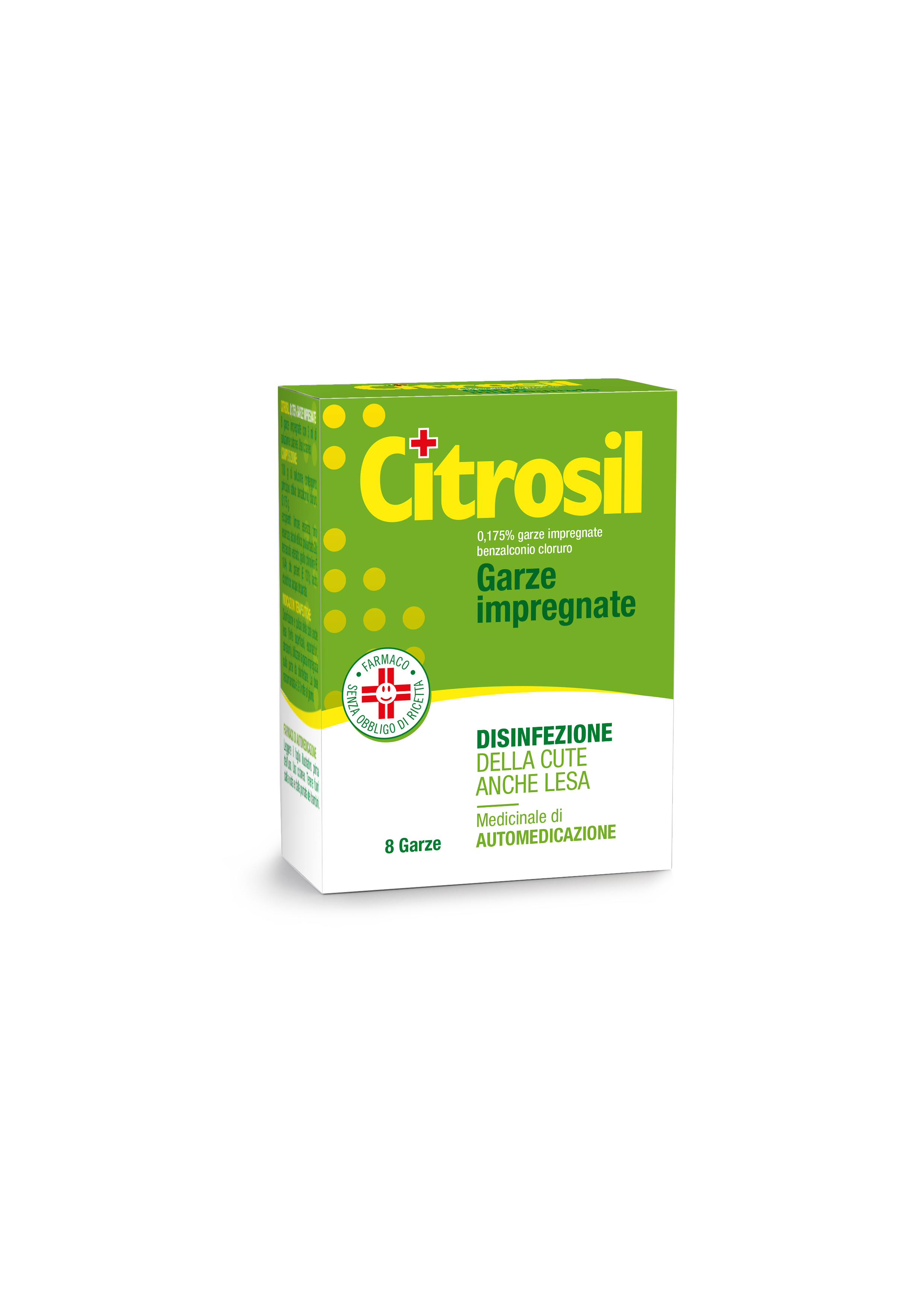 CITROSIL*8GARZE 0,175% - Farmacia Artemisia di Montecuollo Dott. Angelo snc