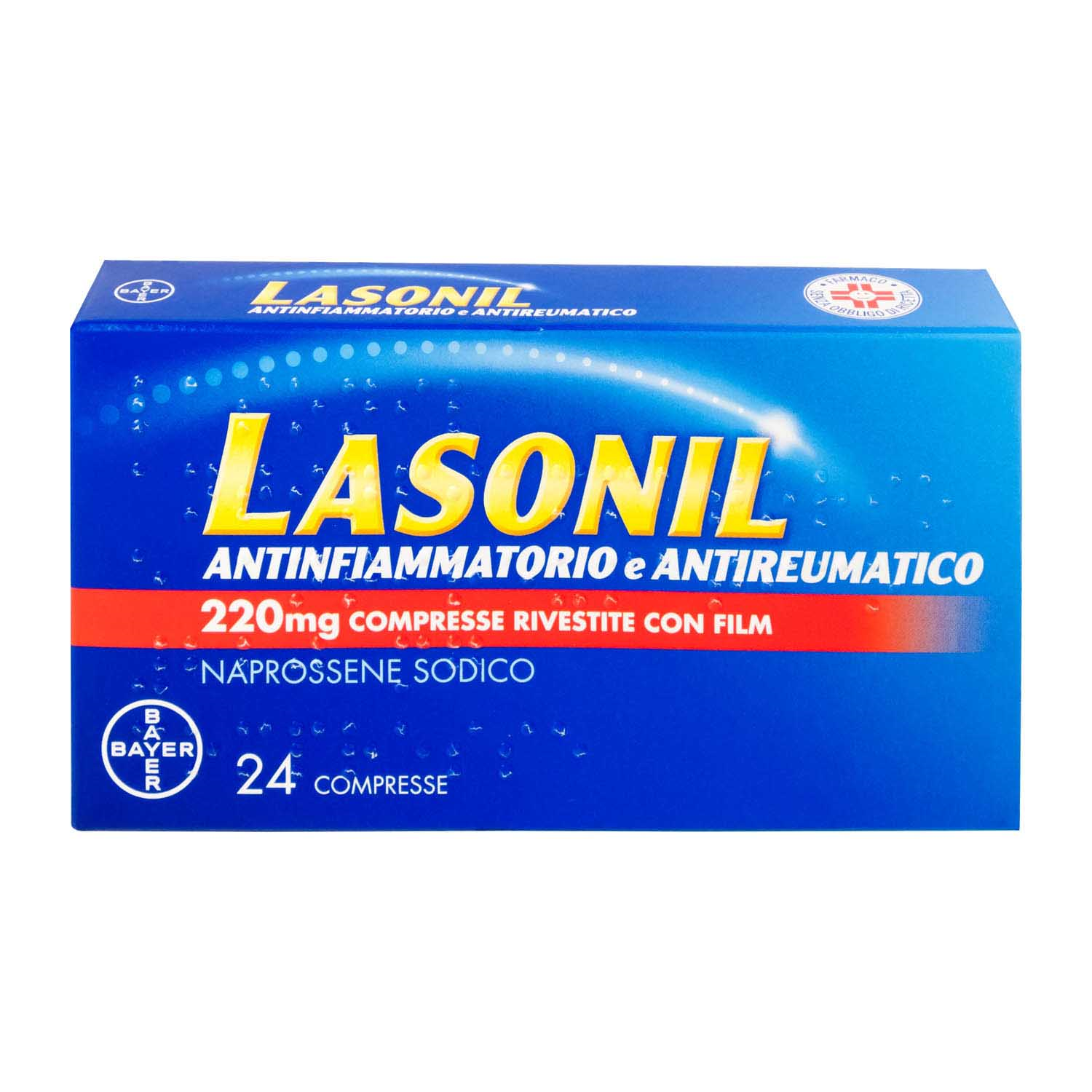 LASONIL ANTINFIAMM*24CPR 220MG - Farmacia Artemisia di Montecuollo Dott. Angelo snc