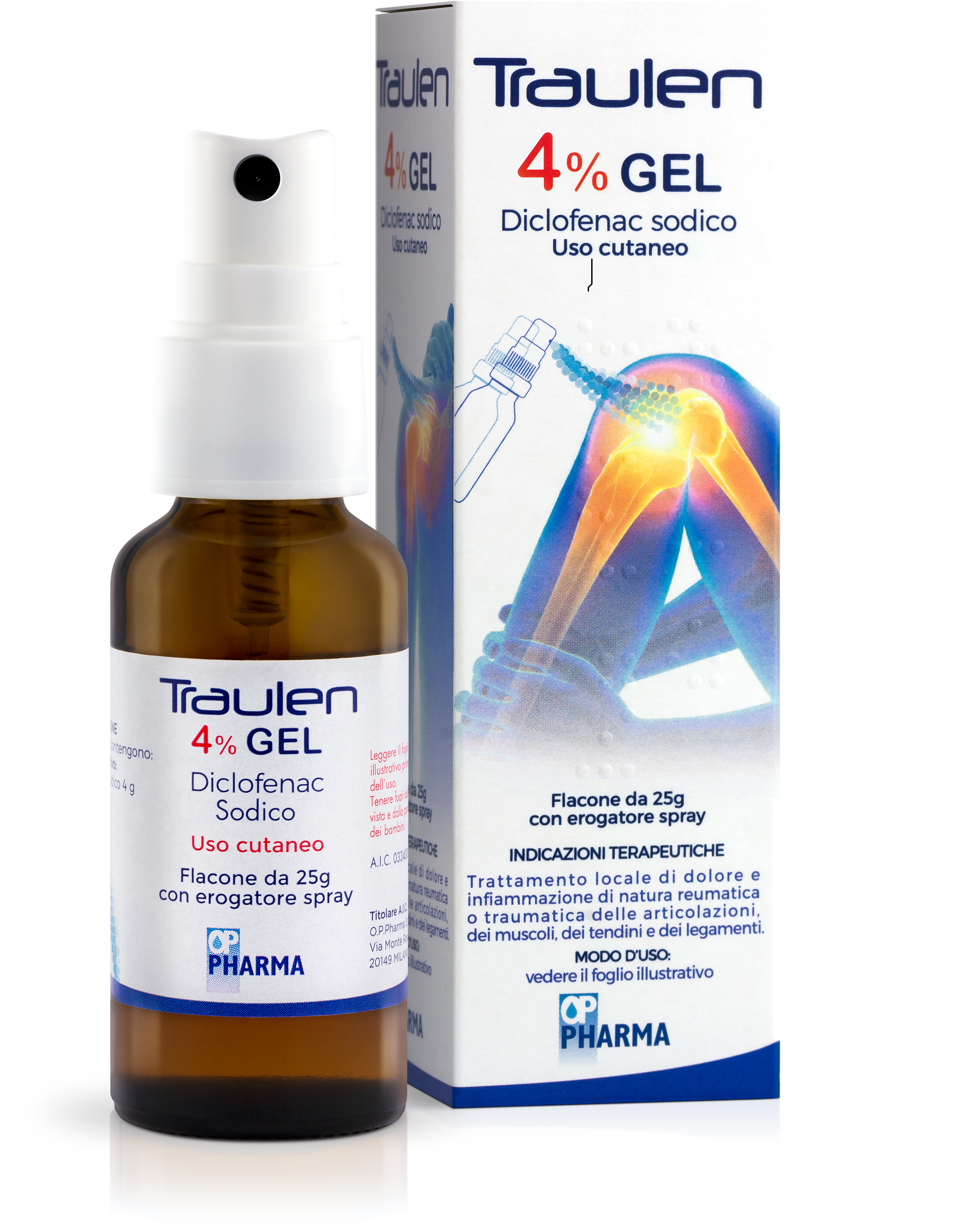 TRAULEN*GEL 4% FL 25G C/EROG - Farmacia Artemisia di Montecuollo Dott. Angelo snc