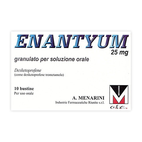 ENANTYUM*10BUST OS GRAT 25MG - Farmacia Artemisia di Montecuollo Dott. Angelo snc