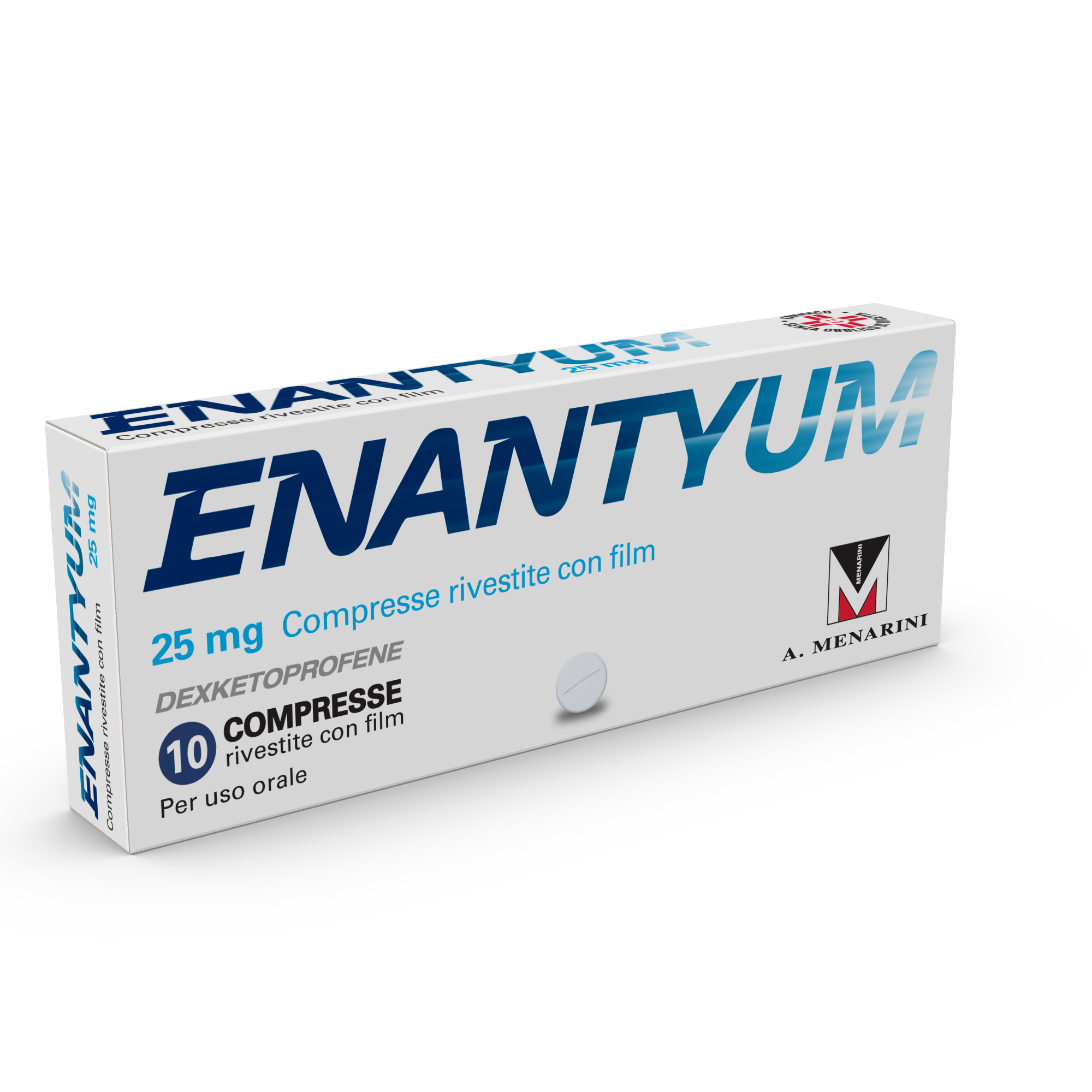 ENANTYUM*10CPR RIV 25MG - Farmacia Artemisia di Montecuollo Dott. Angelo snc