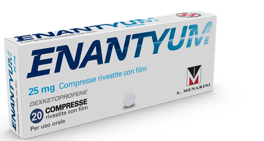 ENANTYUM*20CPR RIV 25MG - Farmacia Artemisia di Montecuollo Dott. Angelo snc