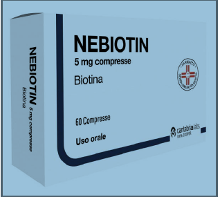 NEBIOTIN*60CPR 5MG - Farmacia Artemisia di Montecuollo Dott. Angelo snc