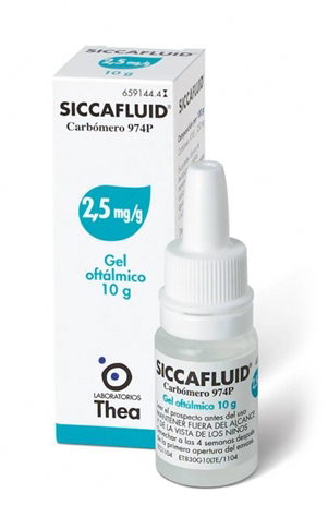SICCAFLUID*GEL OFT 10G 2,5MG/G - Farmacia Artemisia di Montecuollo Dott. Angelo snc