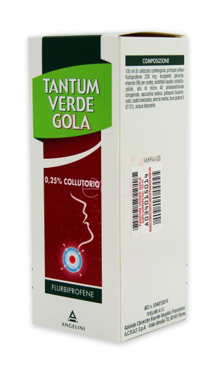 TANTUM VERDE GOLA*COLLUT 160ML - Farmacia Artemisia di Montecuollo Dott. Angelo snc