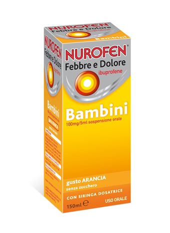NUROFEN FEBBRE D*BB100MG/5ML A - Farmacia Artemisia di Montecuollo Dott. Angelo snc