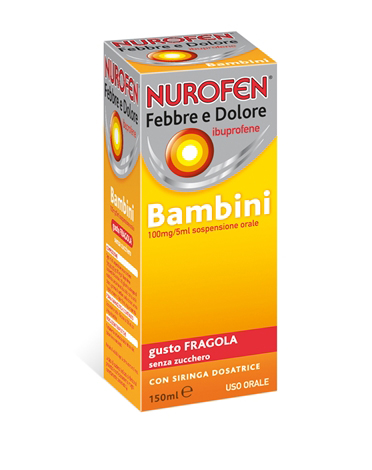 NUROFEN FEBBRE D*BB100MG/5ML F - Farmacia Artemisia di Montecuollo Dott. Angelo snc