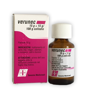 VERUNEC*FL 15G+15G/100G COLLOD - Farmacia Artemisia di Montecuollo Dott. Angelo snc