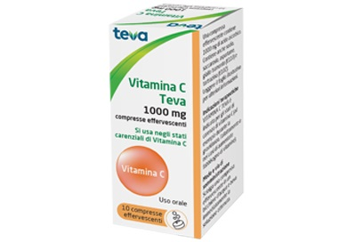 VITAMINA C TEVA*10CPR EFF 1G - Farmacia Artemisia di Montecuollo Dott. Angelo snc