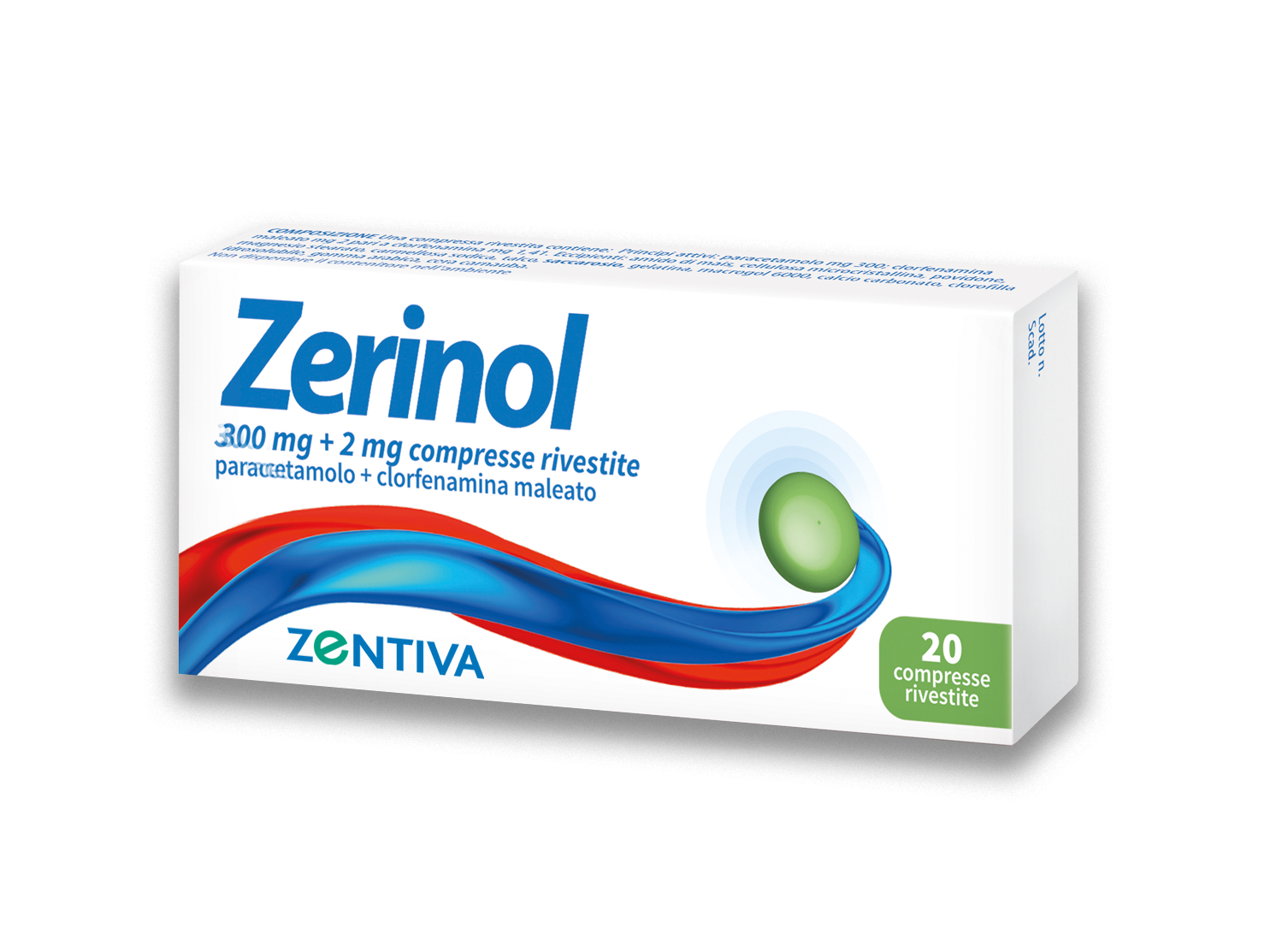 ZERINOL*20CPR RIV 300MG+2MG - Farmacia Artemisia di Montecuollo Dott. Angelo snc