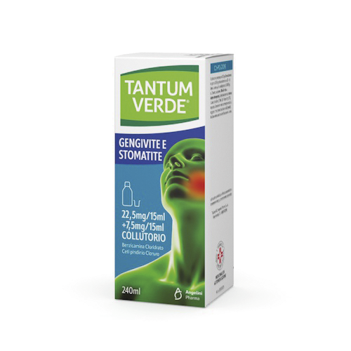 TANTUM VERDE GENG E STOM*240ML - Farmacia Artemisia di Montecuollo Dott. Angelo snc