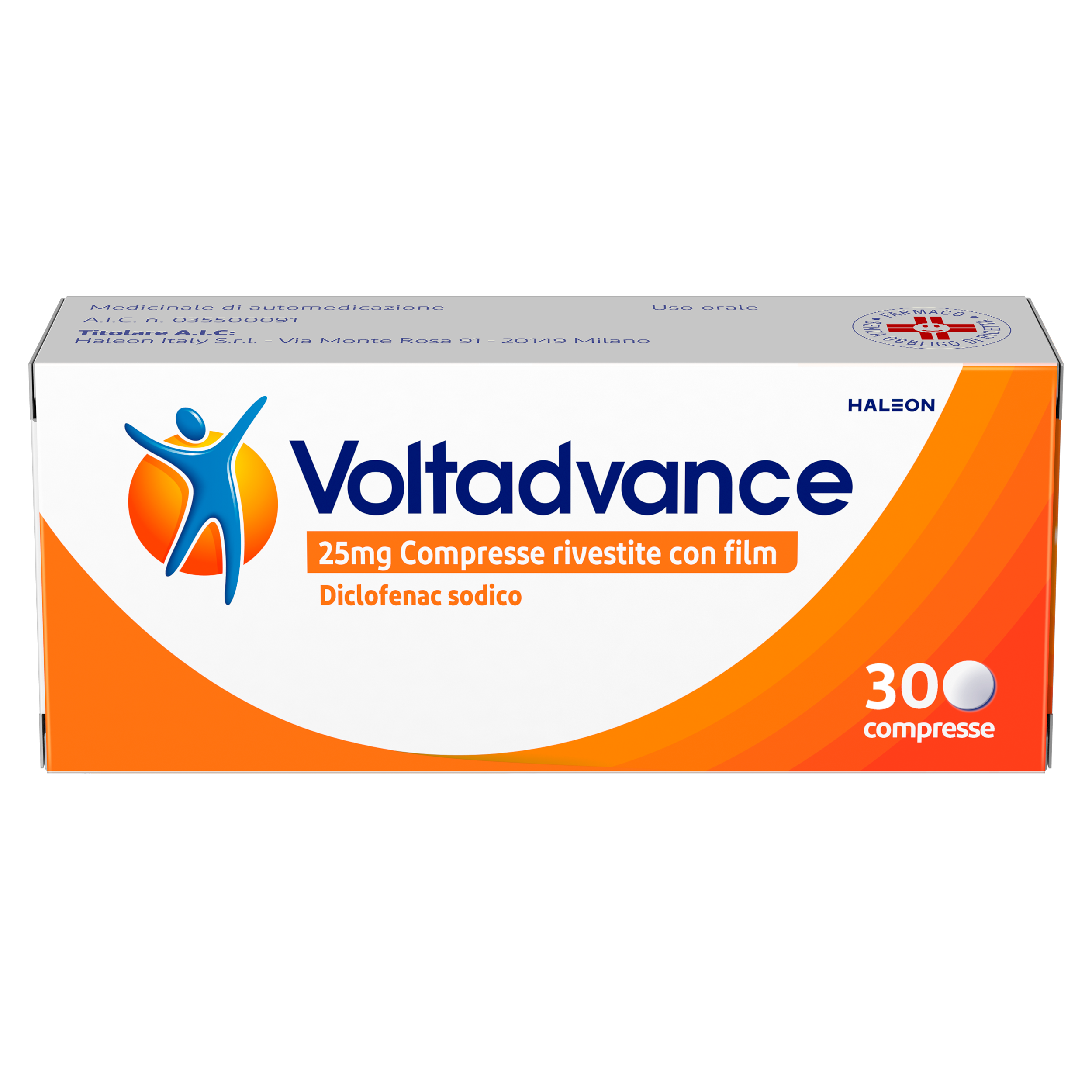 VOLTADVANCE*30CPR RIV 25MG - Farmacia Artemisia di Montecuollo Dott. Angelo snc