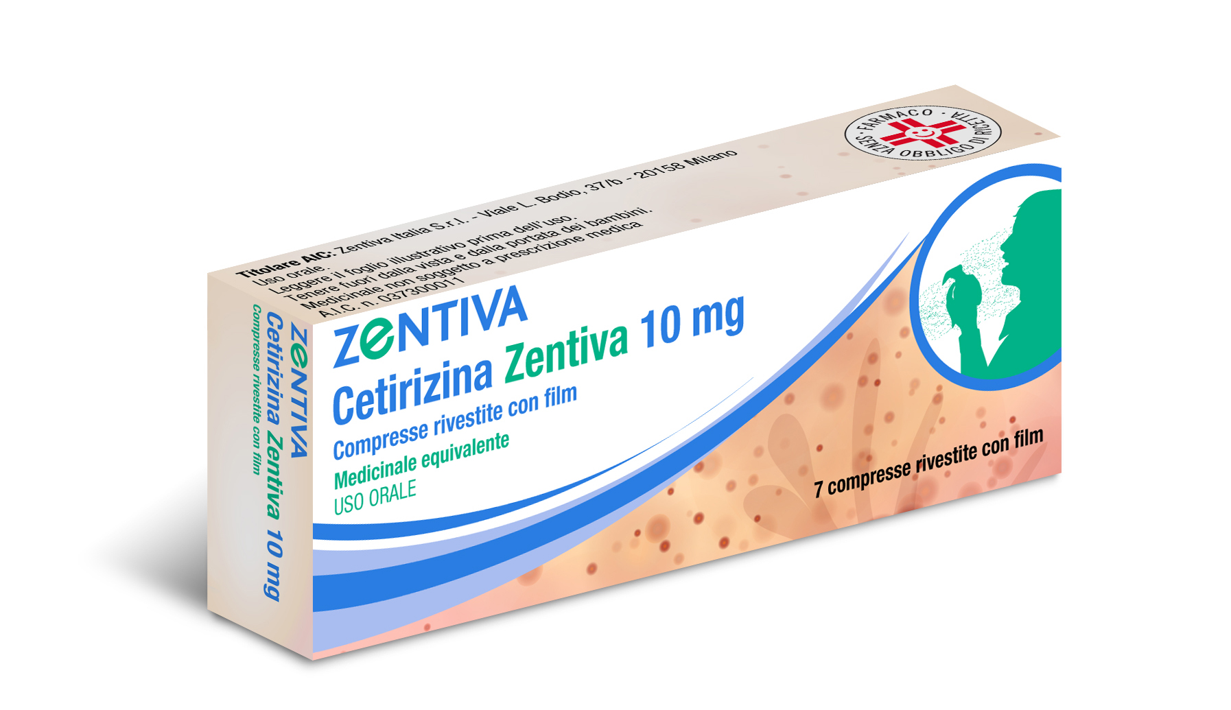 CETIRIZINA ZENT*7CPR RIV 10MG - Farmacia Artemisia di Montecuollo Dott. Angelo snc
