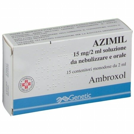 AZIMIL*OS NEBUL 15FL 15MG 2ML - Farmacia Artemisia di Montecuollo Dott. Angelo snc