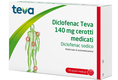 DICLOFENAC TE*10CER MED 140MG - Farmacia Artemisia di Montecuollo Dott. Angelo snc